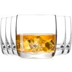 Set of 6 Premium Crystal Whiskey Glasses