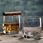 Set of 6 Premium Crystal Whiskey Glasses