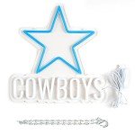 Football Team Neon Sign for Man Cave Decor