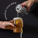 Unbreakable 12oz Plastic Beer Glasses - Set of 12