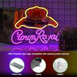 Neon Crown Sign for Man Cave or Bar