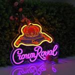Neon Crown Sign for Man Cave or Bar