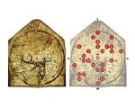 Medieval World Map Poster for Man Cave Art