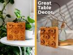 Wooden Tic Tac Toe Game for Adults and Kids