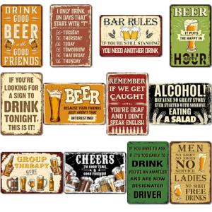 Funny Vintage Bar Signs for Man Cave Decor