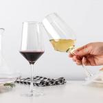 Set of 4 Lead-Free Wine Glasses for Parties