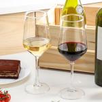 Set of 4 Lead-Free Wine Glasses for Parties