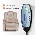 MCombo Power Lift Recliner Chair with Massage & Heat