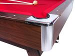 Draco 7-Foot Pool Table with Red Felt