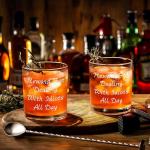 Funny Whiskey Glass for Dealing with Idiots