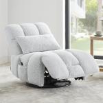 Oversized Power Recliner Chair with Lumbar Support