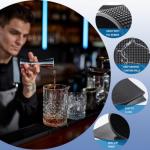 Durable Bar Mat 4-Pack for Spills and Service
