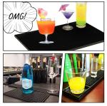 Durable Bar Mat 4-Pack for Spills and Service