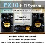 Philips FX10 Bluetooth Stereo System with CD Player