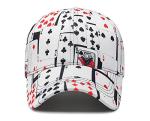 Adjustable Cotton Poker Card Baseball Cap