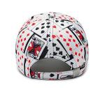 Adjustable Cotton Poker Card Baseball Cap