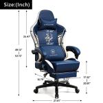 GTPLAYER Dragon Series Gaming Chair with Speakers