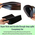 WANGCHAO Non-Slip Rubber Bar Mat Set of 4