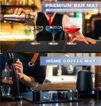 WANGCHAO Non-Slip Rubber Bar Mat Set of 4