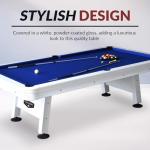 Hathaway Alpine 8-ft Outdoor Pool Table Set