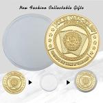 Golden Card Guard Coin for Poker Games