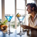Set of 6 Unbreakable Plastic Martini Glasses
