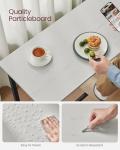 VASAGLE Industrial Bar Table with Sturdy Frame