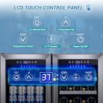 30-Inch Dual Zone Beverage Cooler Fridge