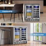 30-Inch Dual Zone Beverage Cooler Fridge