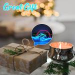 Dimmable Sunset Wave Neon Sign for Man Cave