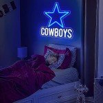 Football Team Neon Sign for Man Cave Decor