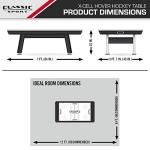 Classic Sport 84in Air Hockey Table for Man Cave