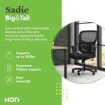 Big and Tall Ergonomic Office Chair, 350 lb Capacity