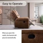 Heavy Duty Leather Recliner Chair for Man Cave