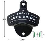 Funny Wall Mounted Bottle Opener for Men