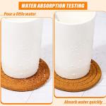 Set of 8 Absorbent Cotton Drink Coasters