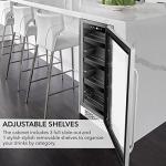 Whynter 12-Inch Built-In Beverage Cooler with Glass Door
