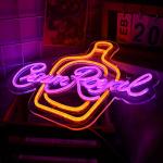 Vinray Crown Canadian Whiskey Neon Sign for Man Cave