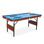 RACK Crux 55" Folding Pool Table - 3-in-1