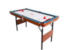 RACK Crux 55" Folding Pool Table - 3-in-1