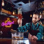 Vinray Crown Canadian Whiskey Neon Sign for Man Cave