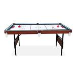 RACK Crux 55" Folding Pool Table - 3-in-1