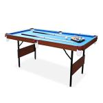 RACK Crux 55" Folding Pool Table - 3-in-1