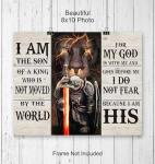 Christian Wall Art - Jesus Decor for Men