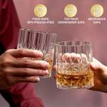 Unbreakable Whiskey Glasses Set of 6, 14 Oz