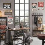 Funny Vintage Garage Tin Signs for Man Cave