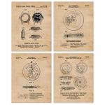 Mechanical Watch Patent Wall Art Prints Set