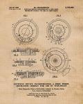 Mechanical Watch Patent Wall Art Prints Set