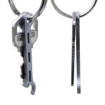 Titanium Bottle Opener with Key Ring