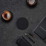 Silicone Drink Coasters with Holder - 6 Pack